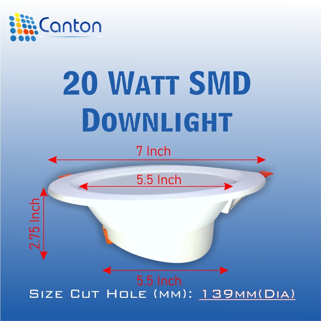  20 Watt SMD Downlight